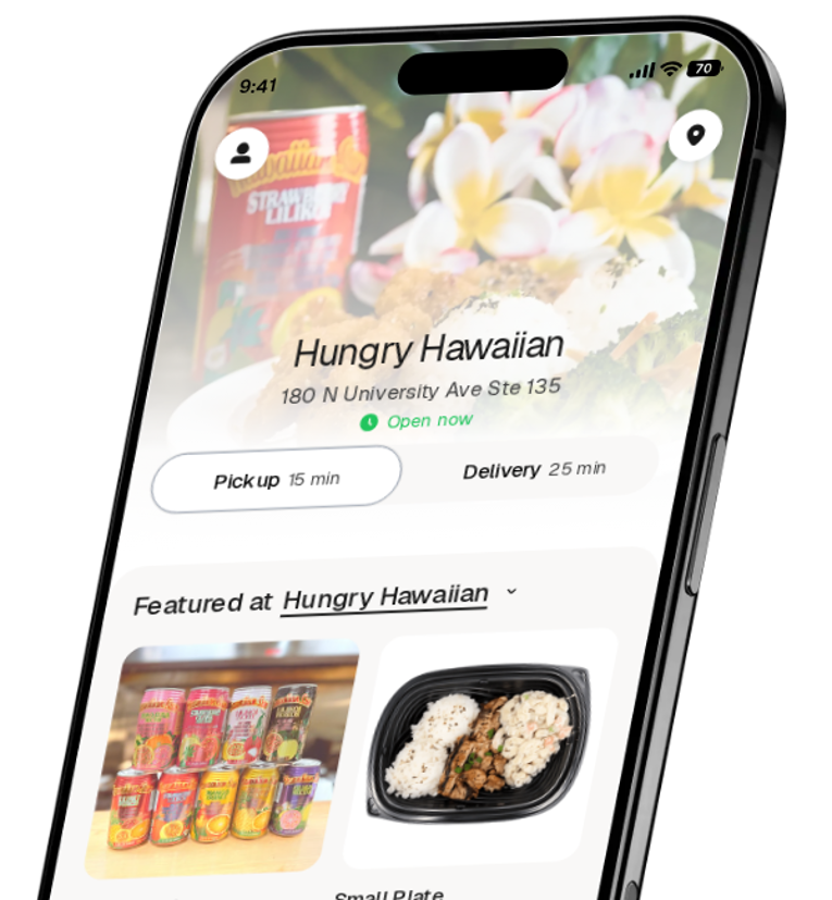 Hungry Hawaiian app preview